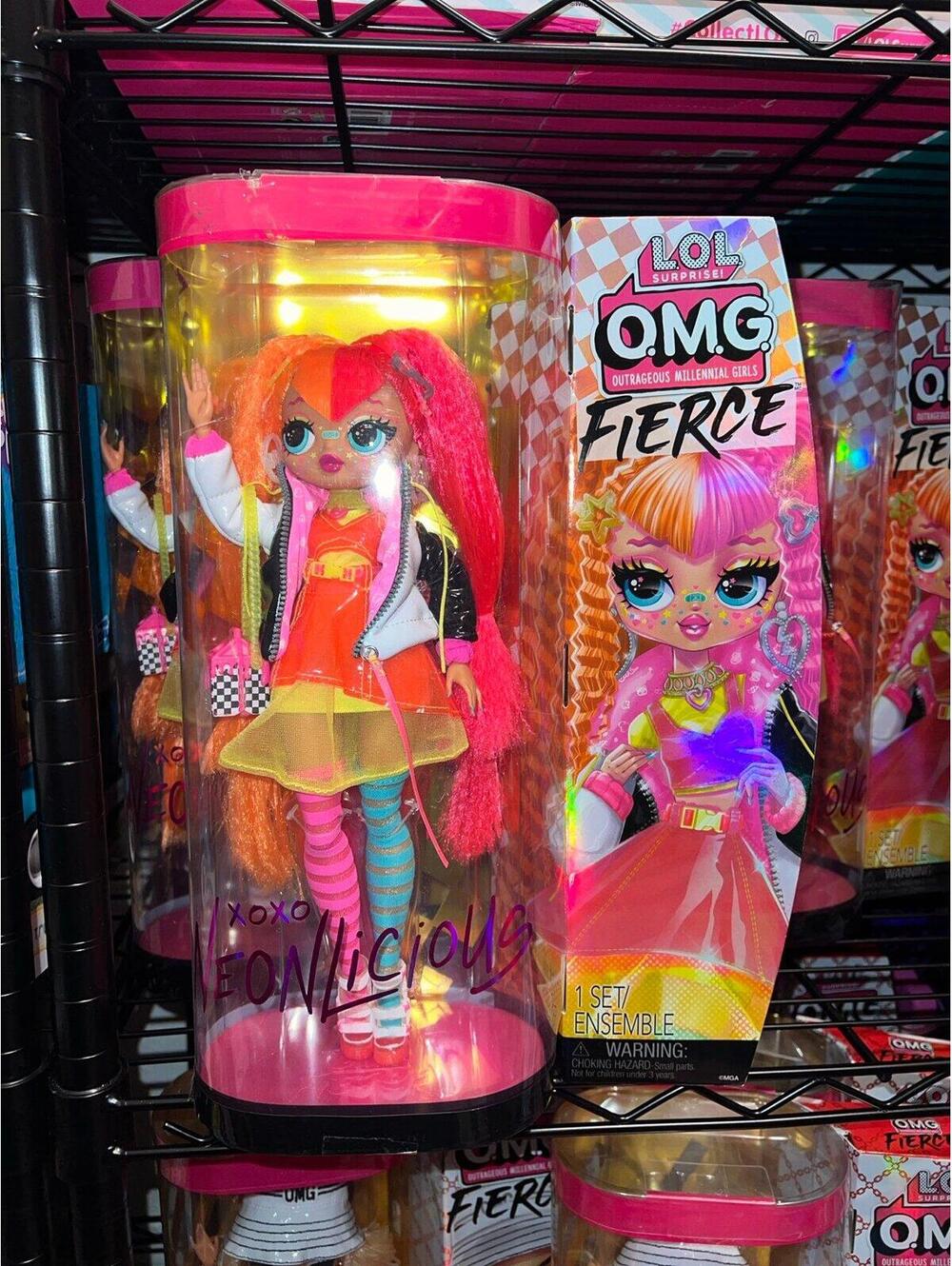 LOL OMG FIERCE NEONLICIOUS DOLL